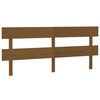 vidaXL Testiera per Letto ambra 184x3x81 cm in Legno Massello di Pino