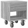 vidaXL Comodino 2 pcs Grigio Sonoma 40,5 x 40 x 48 cm