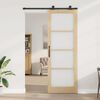 vidaXL Porta scorrevole ORKDAL Naturale 83 x 232 cm