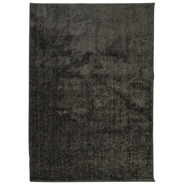vidaXL Tappeto a Pelo Lucido Lungo ISTAN Effetto Antracite 160x230 cm