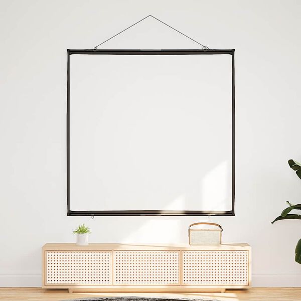 vidaXL Schermo di Proiezione da Parete 67 Pollici 1:1