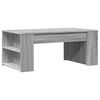 vidaXL Tavolino da Salotto Grigio Sonoma 102x55x42cm Legno Multistrato