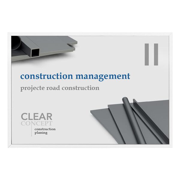 MOEDEL Targhetta per Porta A6 Bianca