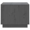 vidaXL Tavolino da Salotto Grigio 120x50x40,5cm Legno Massello di Pino