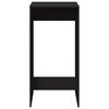 vidaXL Tavolo da Bar Nero 51x50x103,5 cm in Legno Multistrato