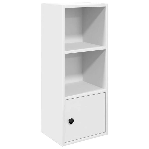 vidaXL Libreria Bianca 31x24x77 cm in Legno Multistrato
