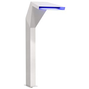 vidaXL Cascata della Piscina Acciaio Inox 50 x 30 x 90 cm Argento
