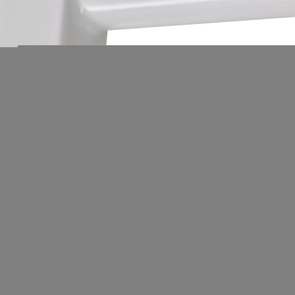 vidaXL Radiatore Centrale Portasciugamano Dritto 480 x 480 mm