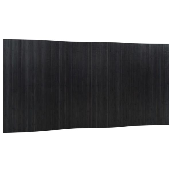 vidaXL Divisorio Ambienti Nero 165x400 cm in Bamb&ugrave;