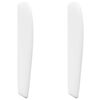 vidaXL Orecchia della Testata Bianco PVC