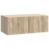 vidaXL Mobile Porta TV da Muro 59,5 x 31 cm Rovere Sonoma