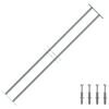 vidaXL Grate per Finestre Regolabili 2 Barre Trasversali 1000-1500 mm