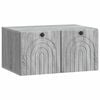 vidaXL Mobile Porta TV da Muro Grigio Sonoma 59,5 x 41 x 30 cm
