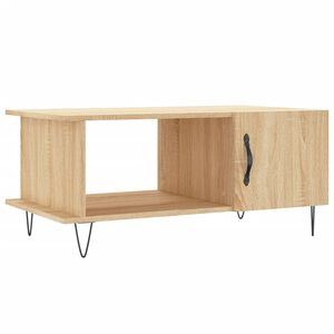 vidaXL Tavolino da Salotto Rovere Sonoma 90x50x40 cm Legno Multistrato