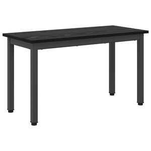 vidaXL panchina Rovere Nero 80 x 35 x 45 cm Legno ingegnerizzato