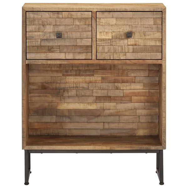 vidaXL Credenza in Legno di Teak di Recupero 60x30x75 cm