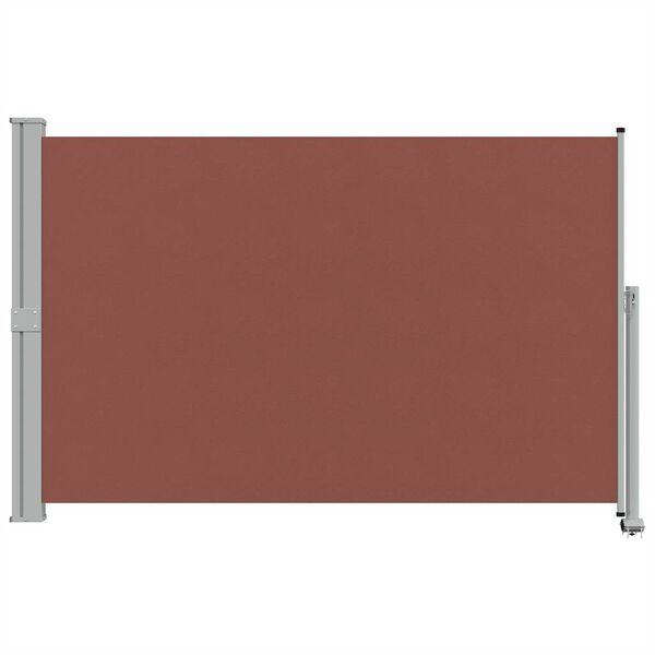 vidaXL Tenda Laterale Retrattile per Patio 160x300 cm Marrone