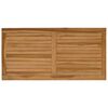 vidaXL Piano del tavolo Rettangolare Legno di teak solido Naturale