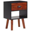 vidaXL Comodino in Massello Acacia 40x30x57 cm