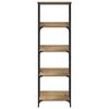 vidaXL Libreria Rovere Artigianale 50x33x153 cm in Truciolato