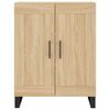 vidaXL Credenza Rovere Sonoma 69,5x34x90 cm in Legno Multistrato