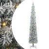vidaXL Albero di Natale artificiale con 300 LED Verde 270 cm