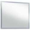 vidaXL Specchio da Parete a LED per Bagno 80x60 cm