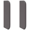 vidaXL Orecchia della Testata 2 pcs Grigio 40 x 16 x 5 cm