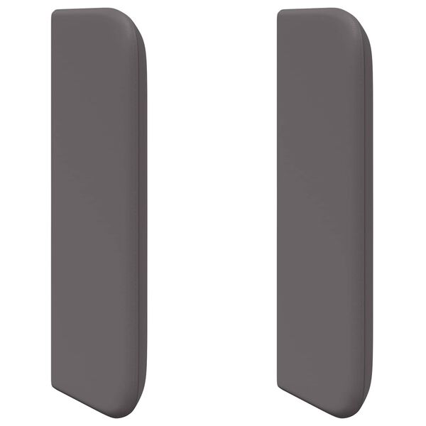 vidaXL Orecchia della Testata 2 pcs Grigio 40 x 16 x 5 cm