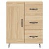 vidaXL Credenza Rovere Sonoma 69,5x34x180 cm in Legno Multistrato