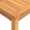 vidaXL Set da Pranzo per Giardino 3 pz in Legno Massello di Teak