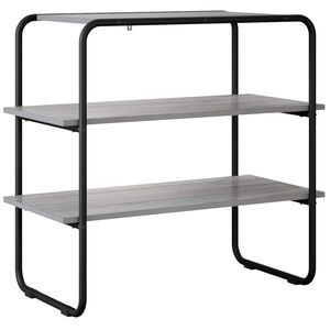 vidaXL Tavolo consolle Sonoma grigio 60 x 41 x 75 cm