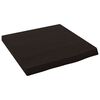 vidaXL Ripiano Marrone Scuro 40x40x(2-4) cm Massello Rovere Trattato
