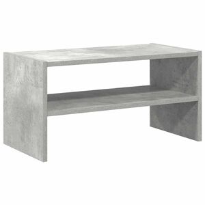 vidaXL Scarpiera Impilabile Grigio Cemento 60x30x30,5 cm