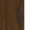 vidaXL Mobile a Parete Rovere Marrone 34,5x34x90 cm Legno Multistrato