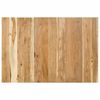 vidaXL Testiera 120 cm in Legno Massello di Acacia