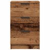 vidaXL Comodino Legno Vecchio 40x36x65 cm in Legno Multistrato