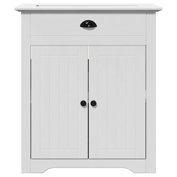 vidaXL Mobile Lavabo da Bagno BODO Bianco 70x35x80 cm