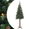 vidaXL Albero di Natale snodato Verde 180 cm