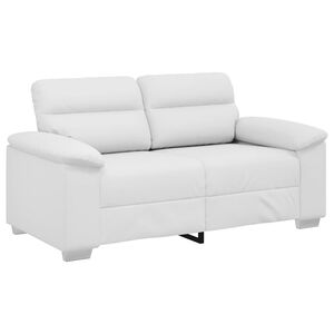vidaXL Divano a 2 posti Bianco in Similpelle 160x81x84 cm