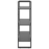 vidaXL Libreria Grigia 80x30x105 cm in Legno Multistrato