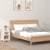 vidaXL Comodini 2 pz Bianchi 40x35x55 cm in Legno Massello di Pino