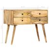 vidaXL Credenza 85x40x71 cm in Legno Massello di Mango