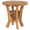 vidaXL Set da Bistrot da Giardino 3 pz in Legno Massello di Teak