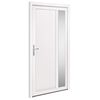 vidaXL Porta Ingresso Bianca 108x208 cm in PVC