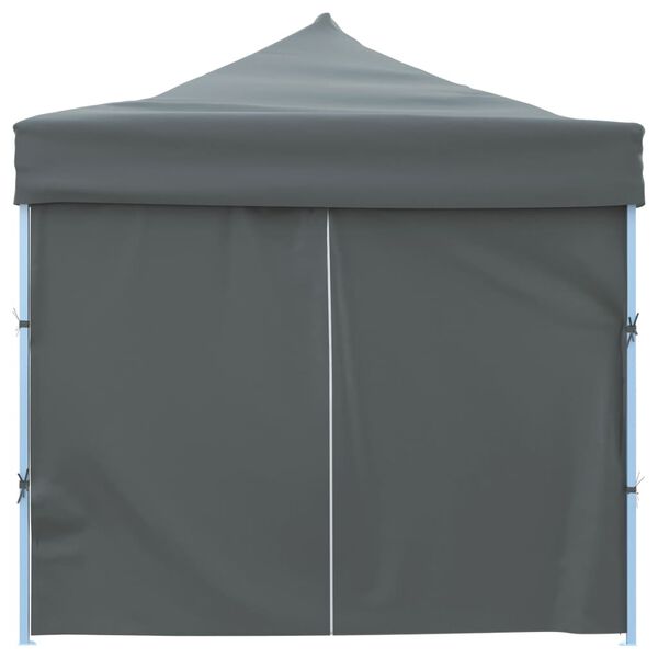 vidaXL Tenda Pieghevole Pop-Up con 8 Pareti Laterali 870x291x315 cm Antracite