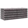 vidaXL Coperte da trasloco 10 pz Grigio 150 x 200 cm Tessuto