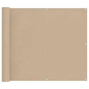 vidaXL Schermo da balcone 90 x 200 cm Oxford alu rivestito in PU