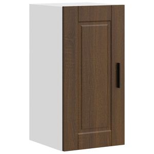 vidaXL Pensile da Cucina Porto Rovere Marrone in Legno Multistrato