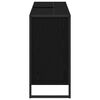 vidaXL Mobile da Bagno Rovere Nero 90 x 30 x 60 cm Legno multistrato